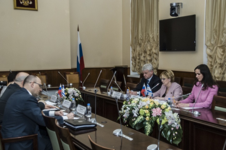 Министр Вероника Скворцова провела рабочую встречу с послом Израиля