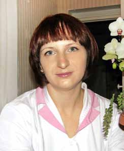 Заместитель главного врача по ме-  дицинскому обслуживанию населения  Елена Николаевна ГЛАДКОВА